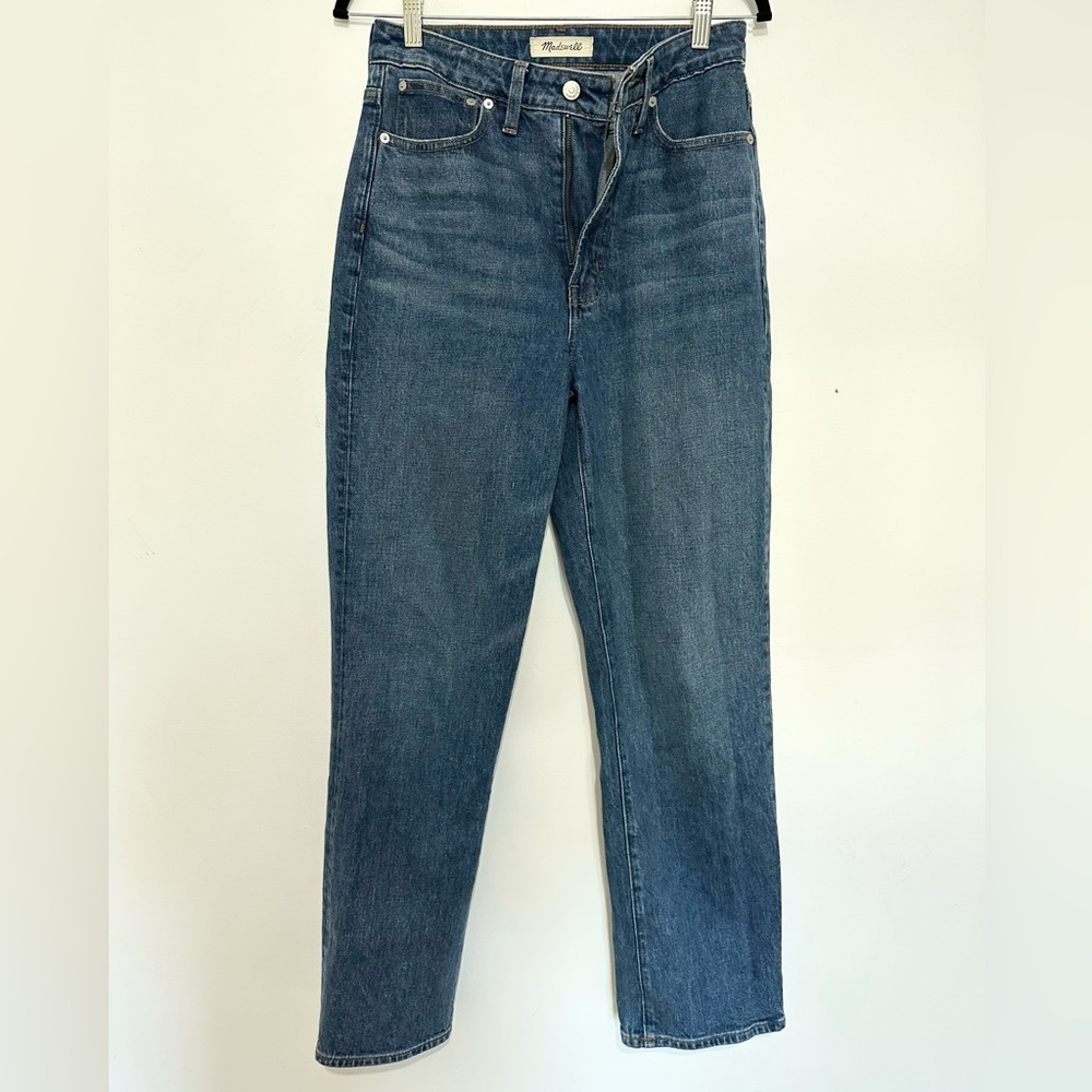 Madewell denim jeans size 27 curvy perfect straight jeans Y2K Streetwear casual